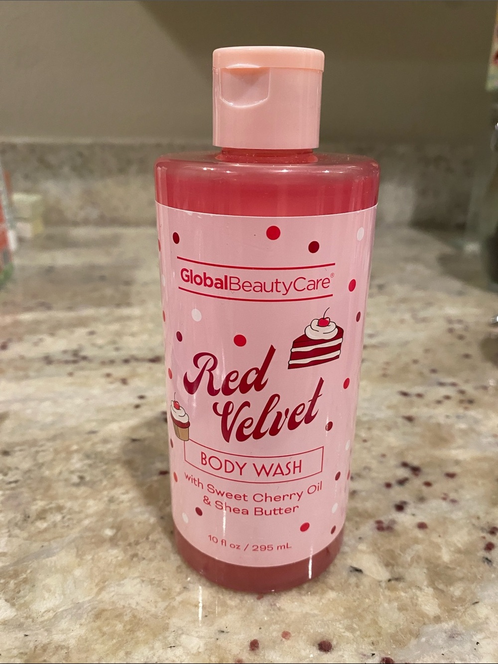 Red Velvet Body Wash - 10 Oz New